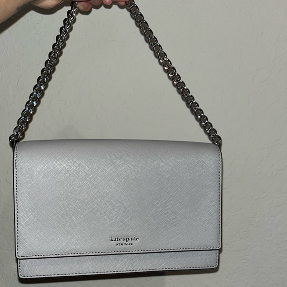 Kate spade grey purse - Picture 1 of 4